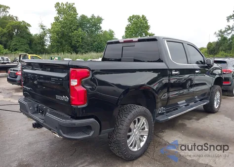 2021 Chevrolet Silverado 1500 4Wd Short Bed High Country из США, поврежденный, VIN 3GCUYHED7MG219687